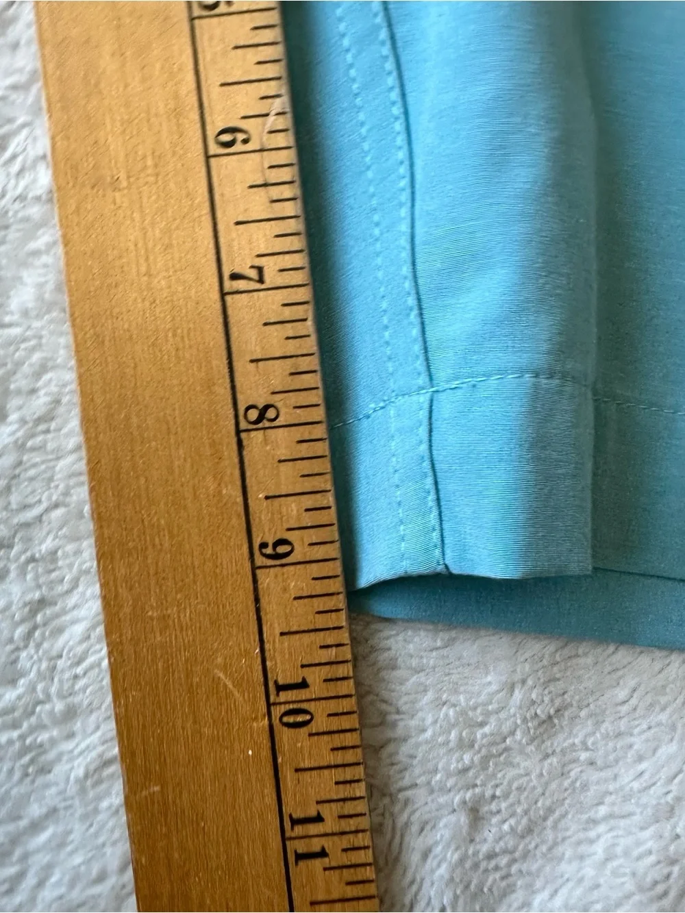 NWT Faherty All Day Shorts Mens sz 42 Belt Loop Turquoise Blue 9